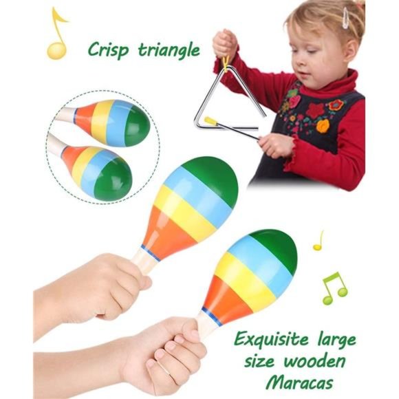 Toddler Musical Instruments Toys Premium Accurately Tuned Percussion Musical - Picture 6 of 6